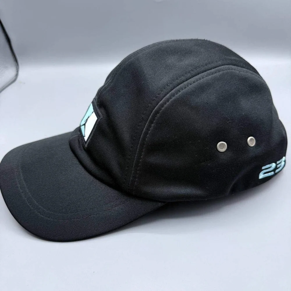 Air Jordan 23 Hat Men Black 5 Panel Jumpman Strap Back Cap‎